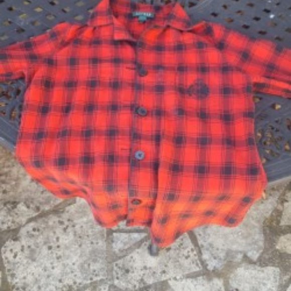Ralph Lauren Tops - Plaid flannel shirt for woman